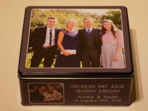 gepersonaliseerde koekjesdoos