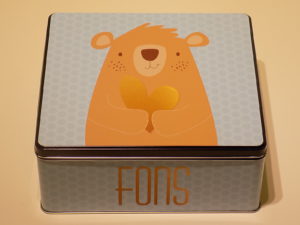 gepersonaliseerde koekjesdoos