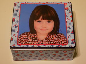 gepersonaliseerde koekjesdoos