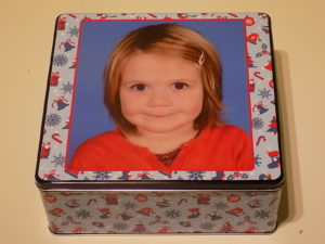 gepersonaliseerde koekjesdoos
