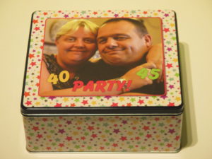 gepersonaliseerde koekjesdoos