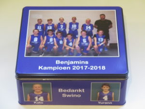 gepersonaliseerde koekjesdoos