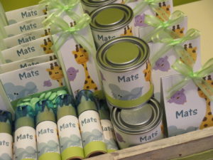Doopsuiker thema dieren